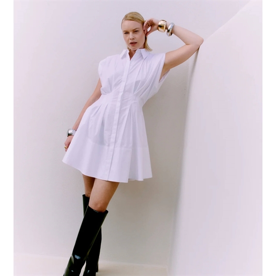Copenhagen Muse CMSHIRLEY Kjole, Bright White